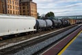 Mile Long Railcars - 3 Royalty Free Stock Photo